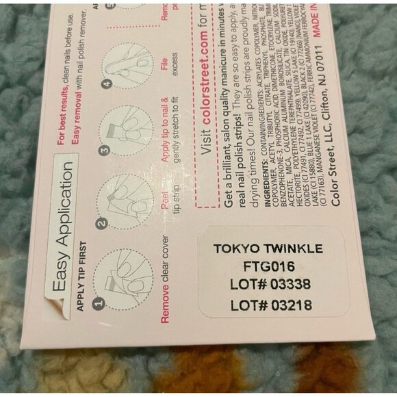 Color Street French Manicure Nail‎ Strips - Picture 3 of 4